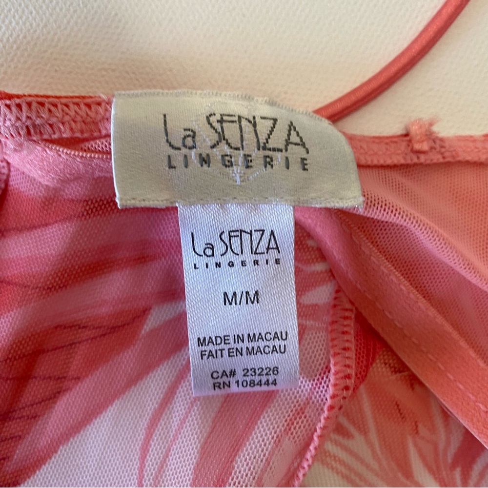 La SENZA Pink & Red Floral Slip Dress - Picture 11 of 13